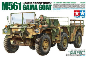 Tamiya 35330 6x6 M561 Gama Goat Cargo Truck 1/35 Model Kit - A-Z Toy Hobby