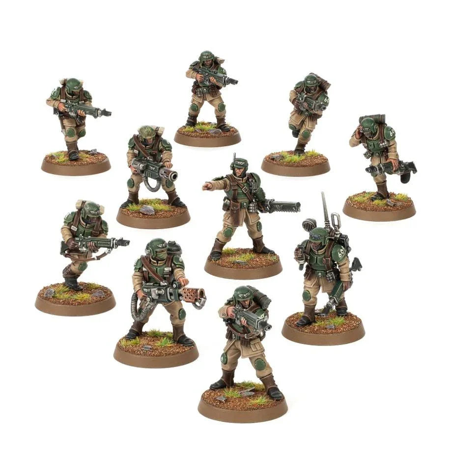 Warhammer 40,000 Astra Militarum: Cadian Shock Troops 47-33 - A-Z Toy Hobby