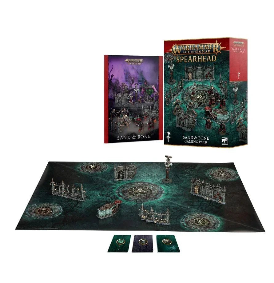 Warhammer Age of Sigmar Spearhead: Sand & Bone Gaming Pack 80-57