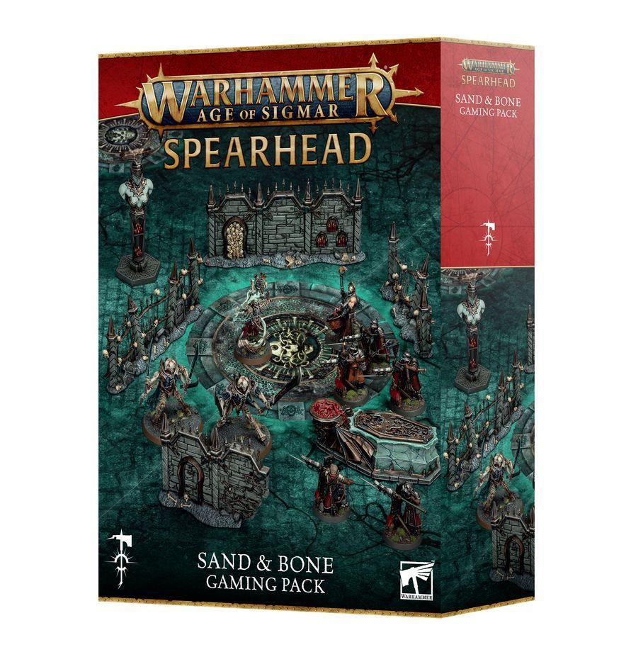 Warhammer Age of Sigmar Spearhead: Sand & Bone Gaming Pack 80-57
