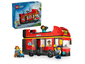 LEGO Red Double-Decker Sightseeing Bus 60407 - City - A-Z Toy Hobby