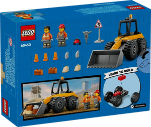 LEGO Yellow Construction Wheel Loader 60450 - City - A-Z Toy Hobby
