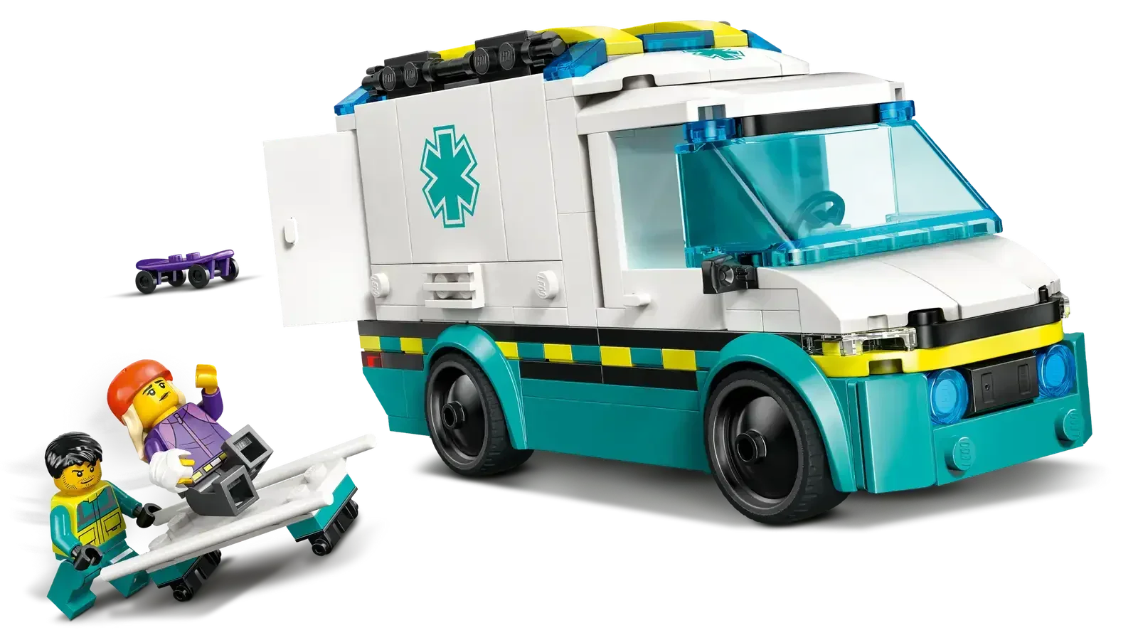 LEGO Emergency Ambulance 60451 - City - A-Z Toy Hobby