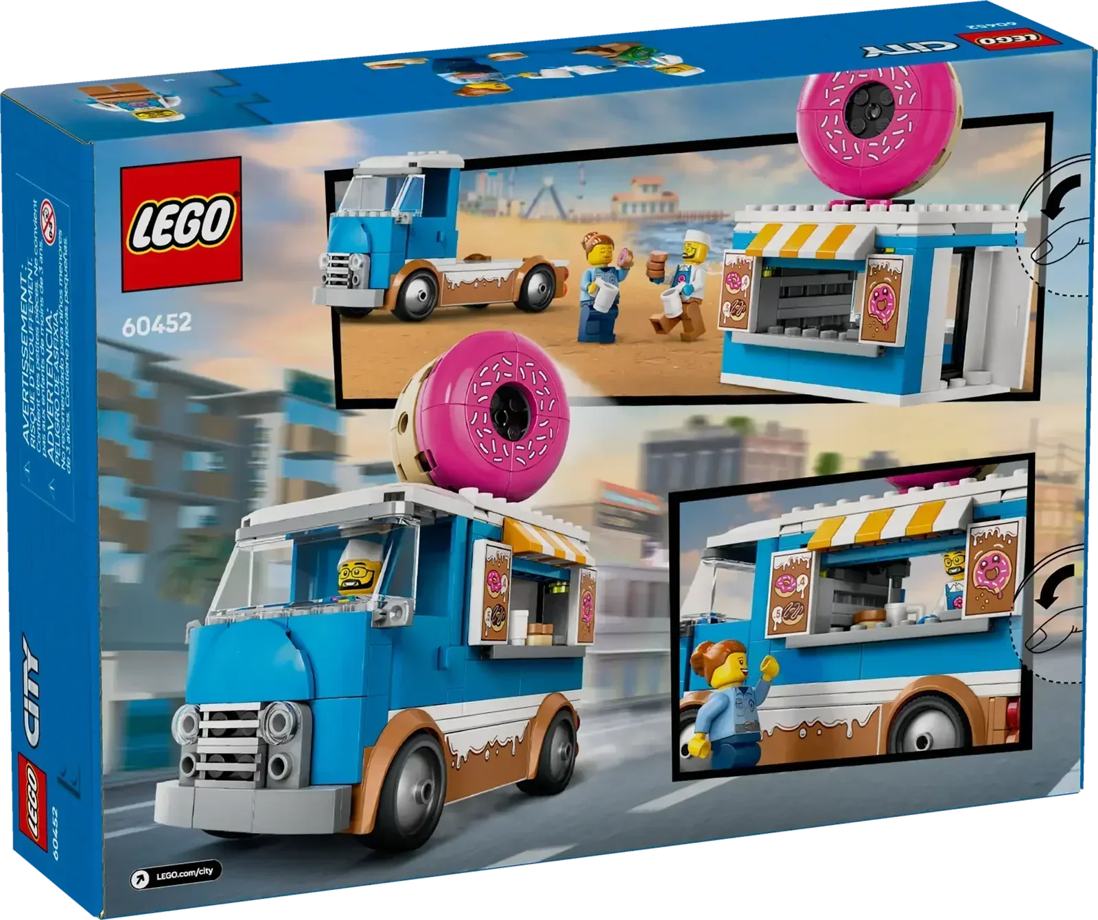 LEGO Donut Truck 60452 - City - A-Z Toy Hobby