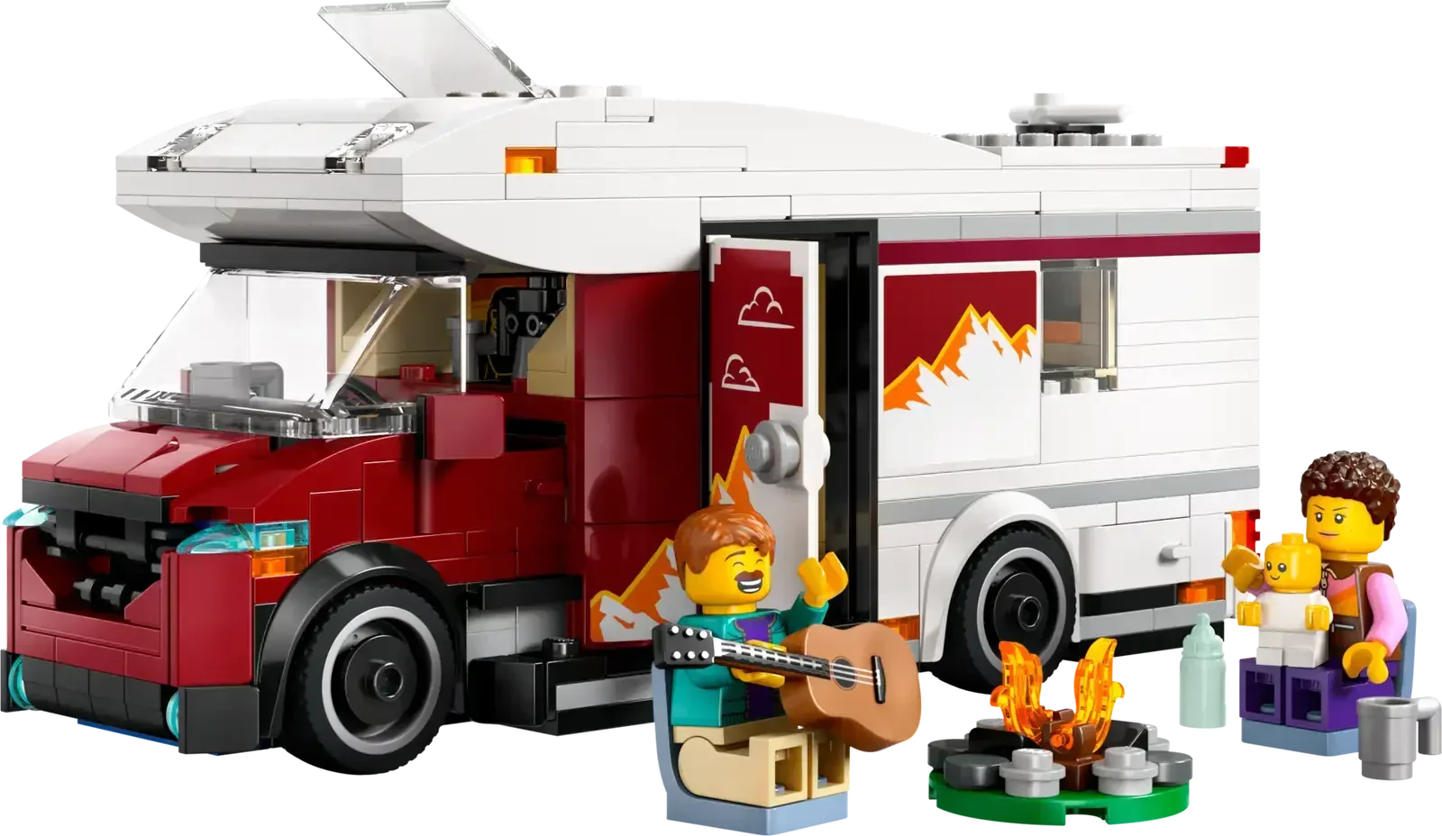 LEGO Holiday Adventure Camper Van 60454 - City - A-Z Toy Hobby