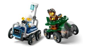 LEGO Airplane vs. Hospital Bed Race Car Pack 60459 - City - A-Z Toy Hobby