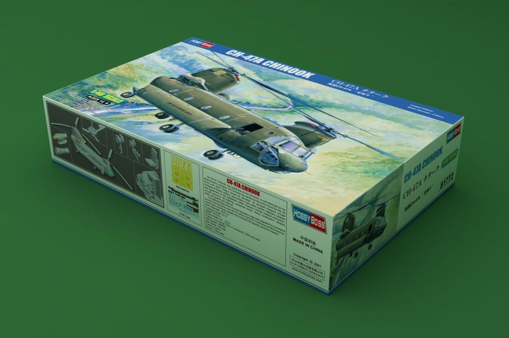 Hobby Boss 81772 CH-47A Chinook Helicopter 1/48 Model Kit - A-Z Toy Hobby
