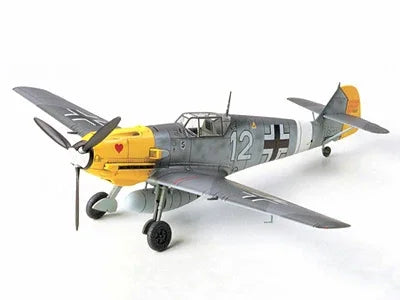 Tamiya 60755 Messerschmitt Bf109 E-4/7 1/72 Model Kit - A-Z Toy Hobby