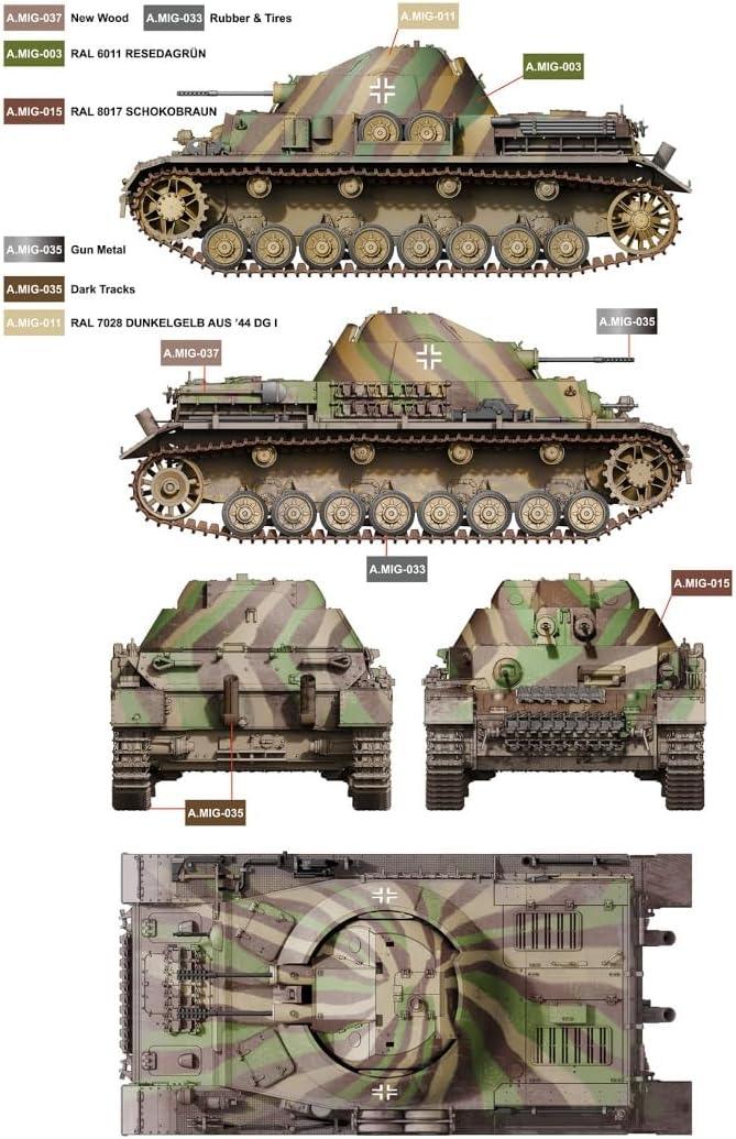 Border Model BT039 Kugelblitz Flak Panzer IV 1/35 Model Kit - A-Z Toy Hobby