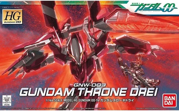 Bandai 14 Gundam Throne Drei HG00 1/144 Model Kit - A-Z Toy Hobby