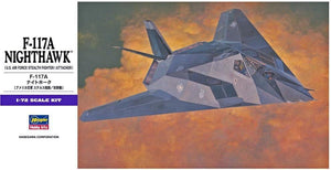 Hasegawa 00531 F-117A Nighthawk 1/72 Model Kit - A-Z Toy Hobby