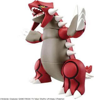 Bandai Pokemon Groudon Model Kit - A-Z Toy Hobby