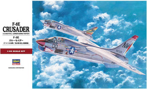 Hasegawa 07225 F-8E Crusader 1/48 Model Kit PT25 - A-Z Toy Hobby