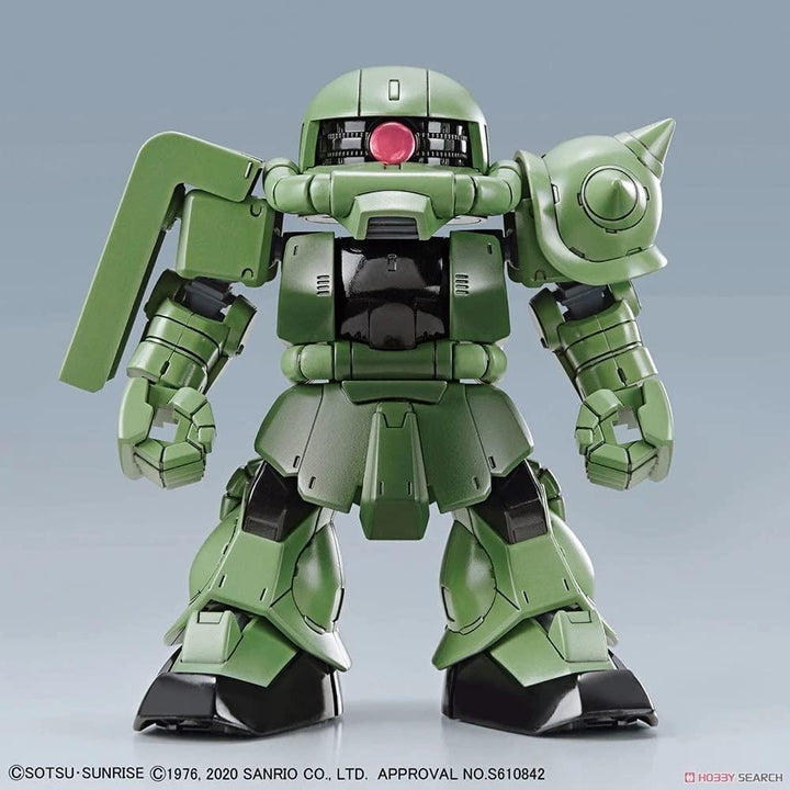 Bandai Hello Kitty / Zaku II SD Gundam Cross Silhouette Model Kit - A-Z Toy Hobby