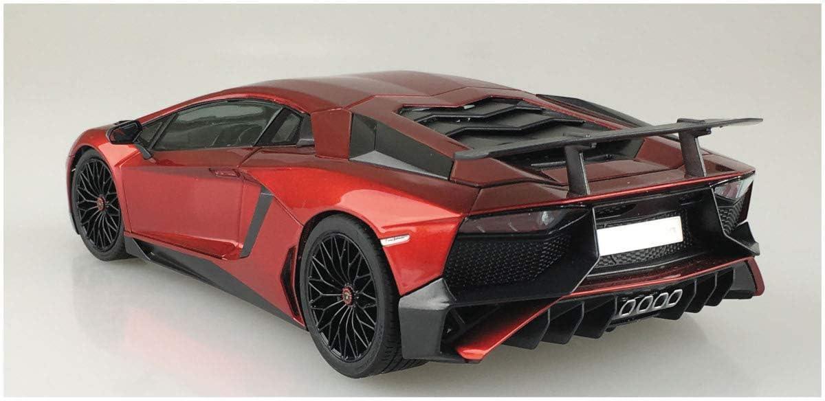 Aoshima 11 2015 Lamborghini Aventador SV 1/24 Model Kit - A-Z Toy Hobby