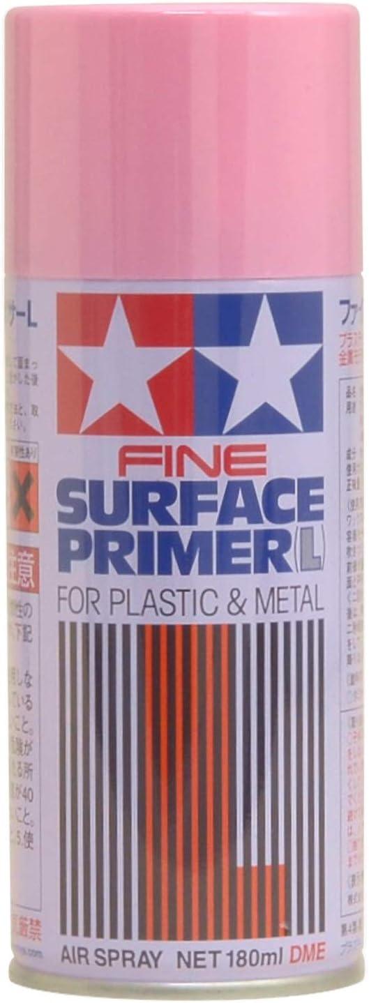 Tamiya 87146 Fine Surface Primer L Pink Spray Paint 180ml TAM87146 - A-Z Toy Hobby