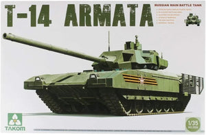 Takom 2029 T-14 Armata Russian Main Battle Tank 1/35 Model Kit - A-Z Toy Hobby