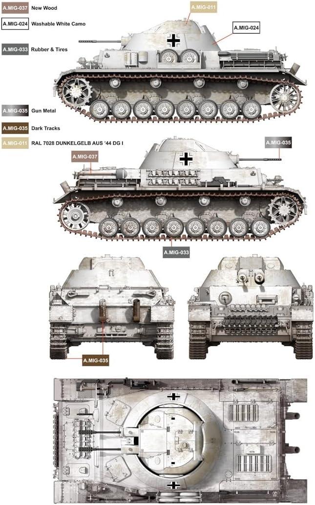 Border Model BT039 Kugelblitz Flak Panzer IV 1/35 Model Kit - A-Z Toy Hobby