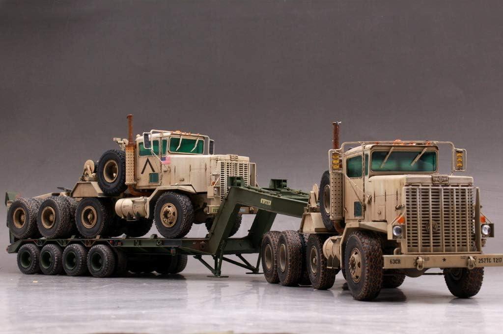 Hobby Boss 85519 M911 C-HET w/ M747 Heavy Equipment Semi Trailer 1/35 Model Kit - A-Z Toy Hobby