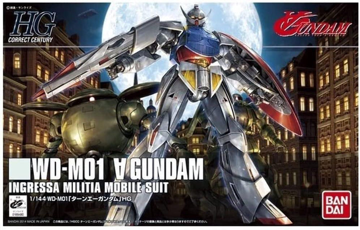 Bandai 177 Turn A Gundam HGUC 1/144 Model Kit - A-Z Toy Hobby