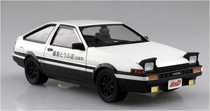 Aoshima 05960 Initial D 5 Takumi Fujiwara 86 Trueno Vol.1 Ver. Toyota 1/24 Model Kit - A-Z Toy Hobby