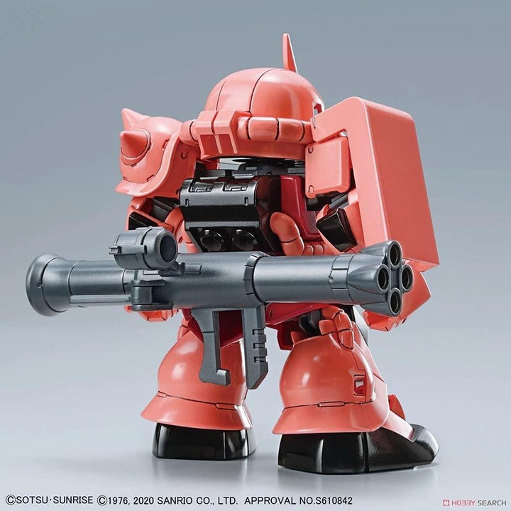Bandai Hello Kitty / Char's Zaku II SD Gundam Cross Silhouette Model Kit - A-Z Toy Hobby