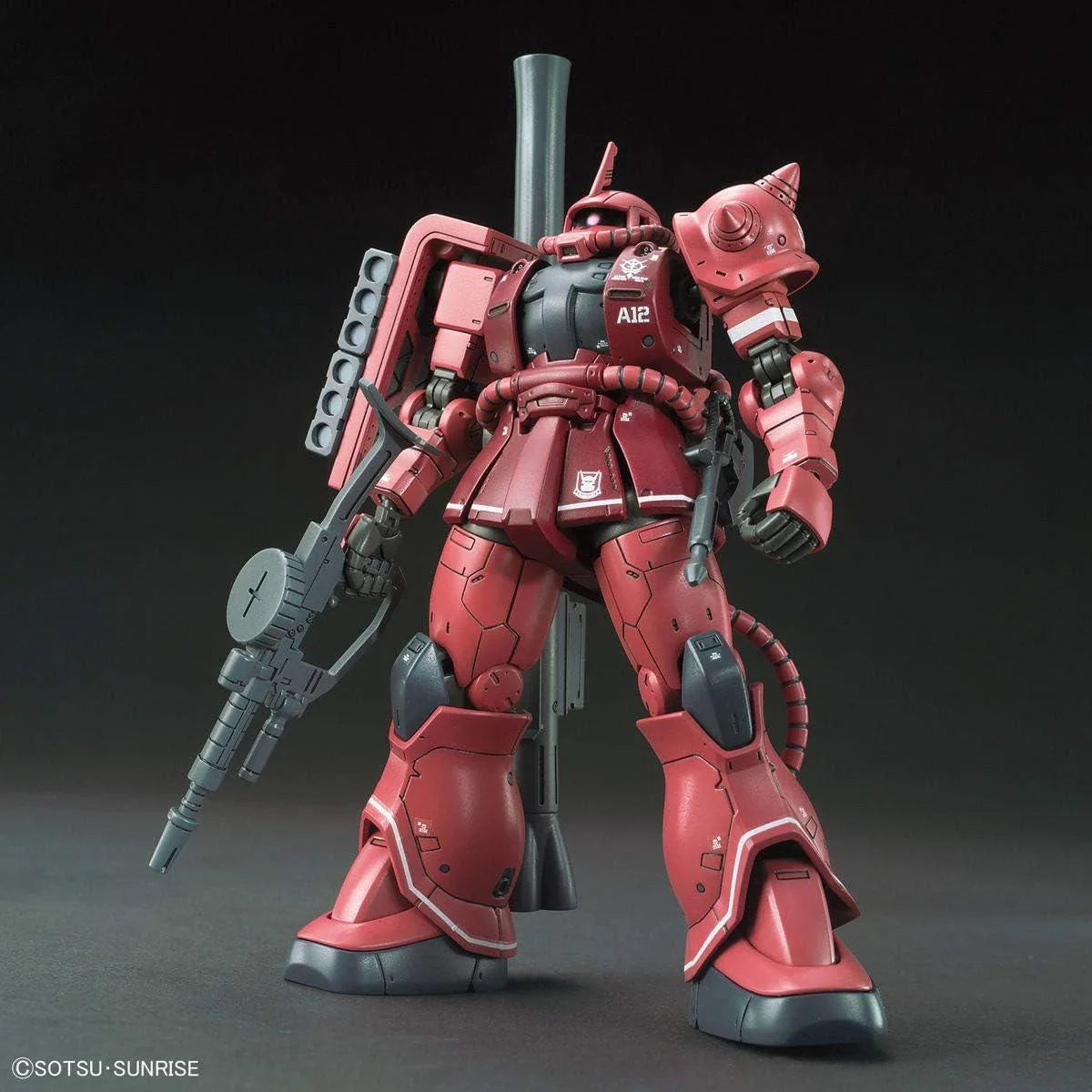 Bandai 024 MS-06S Zaku II (Red Comet Ver.) HG GTO 1/144