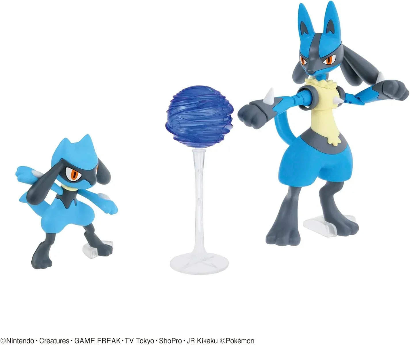 Bandai Pokemon Riolu & Lucario Model Kit - A-Z Toy Hobby