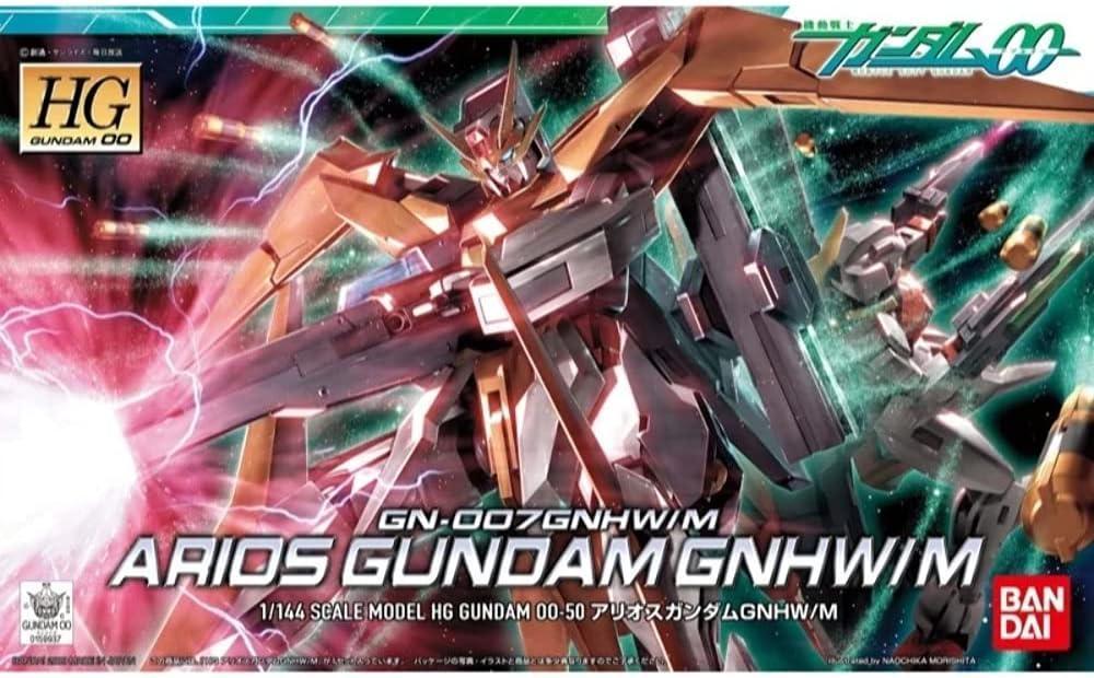 Bandai 50 Arios Gundam GNHW/M HG00 1/144 Model Kit - A-Z Toy Hobby