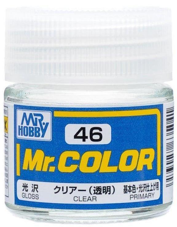 Mr. Hobby C46 Mr. Color Clear Gloss Lacquer Paint 10ml - A-Z Toy Hobby