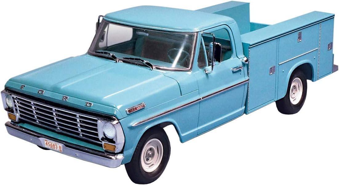 Moebius 1239 1967 Ford F-100 Service Bed Pickup 1/25 Model Kit - A-Z Toy Hobby