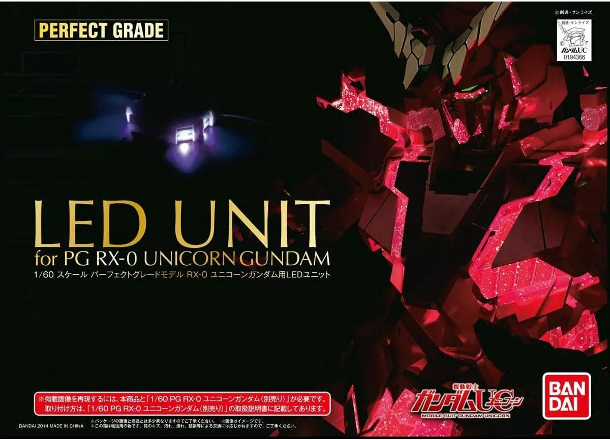 Bandai LED Unit for Unicorn Gundam PG 1/60 Model Kit - A-Z Toy Hobby