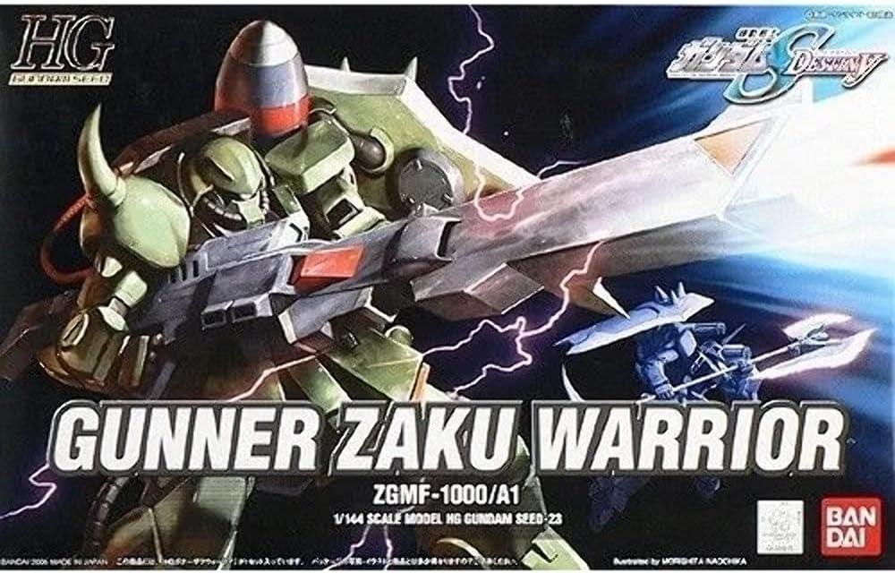 Bandai 23 Gunner Zaku Warrior HGGS 1/144 Model Kit - A-Z Toy Hobby