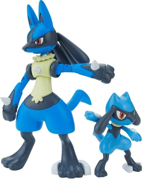 Bandai Pokemon Riolu & Lucario Model Kit