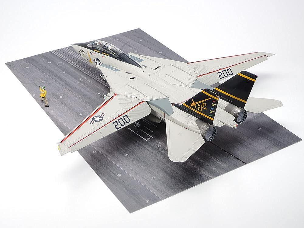 Tamiya 61122 Grumman F-14A Tomcat Late Model Carrier Launch Set 1/48 Model Kit - A-Z Toy Hobby
