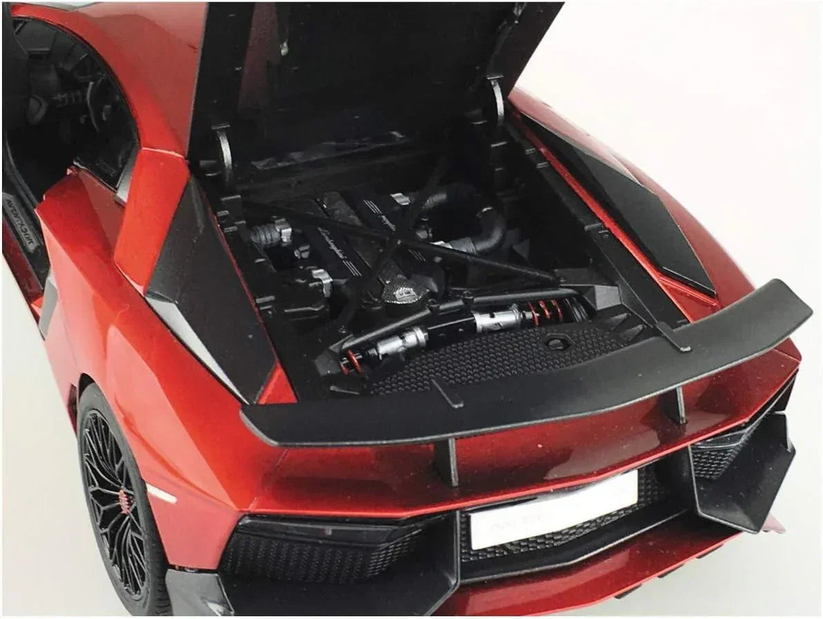 Aoshima 11 2015 Lamborghini Aventador SV 1/24 Model Kit - A-Z Toy Hobby