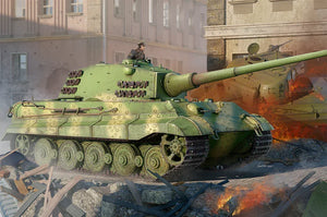 Hobby Boss 84559 Pz.Kpfw.VI Sd.Kfz.182 Tiger Tank II (Henschel 105mm) 1/35 Model Kit - A-Z Toy Hobby