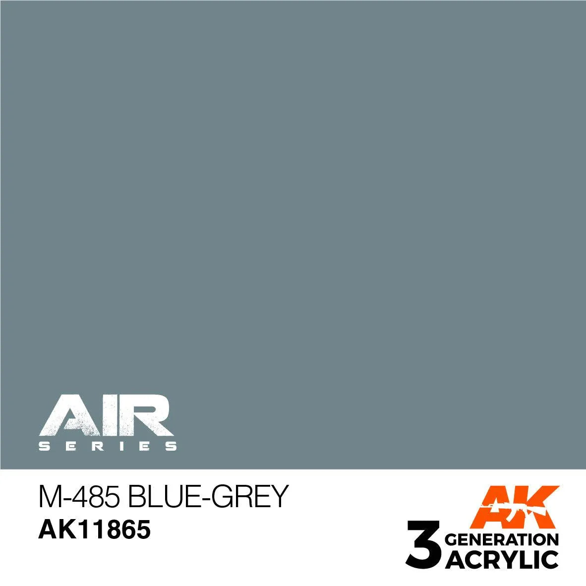 AK Interactive AK11865 3G Air M-485 Blue-Grey Paint 17ml - A-Z Toy Hobby