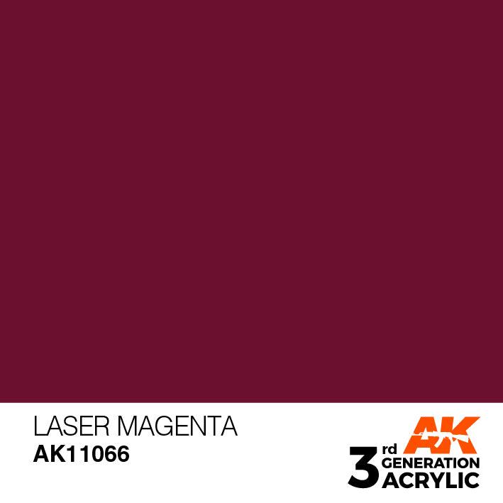 AK Interactive AK11066 3G Laser Magenta Acrylic Paint 17ml - A-Z Toy Hobby