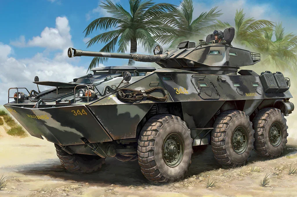 Hobby Boss 84573 LAV300 90mm Cockerill Gun 1/35 Model Kit - A-Z Toy Hobby