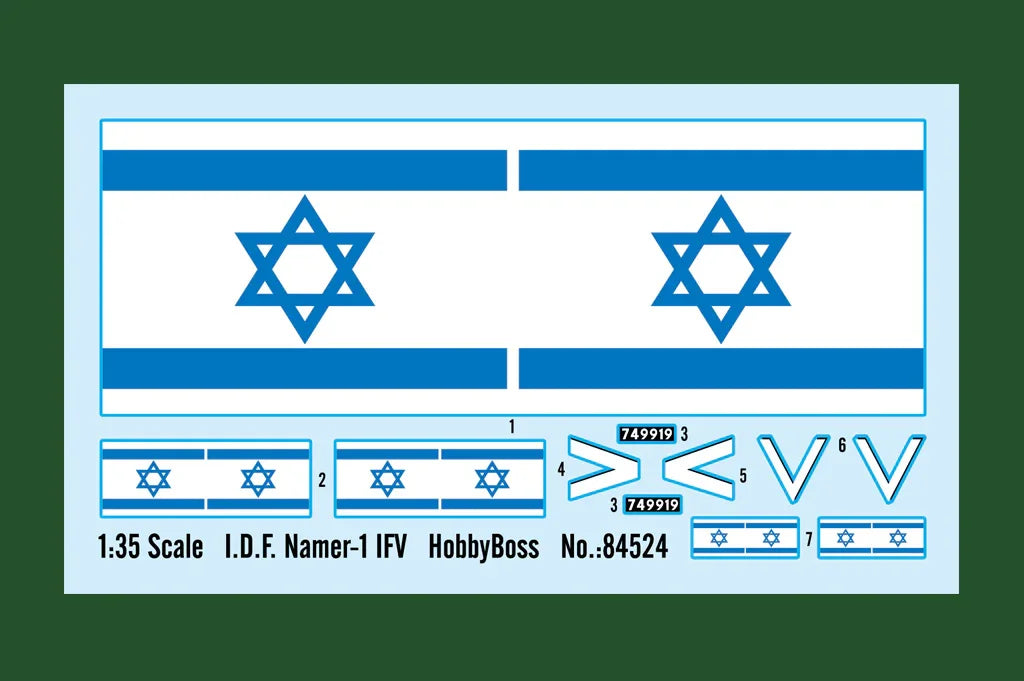 Hobby Boss 84524 IDF Namer-1 IFV 1/35 Model Kit - A-Z Toy Hobby