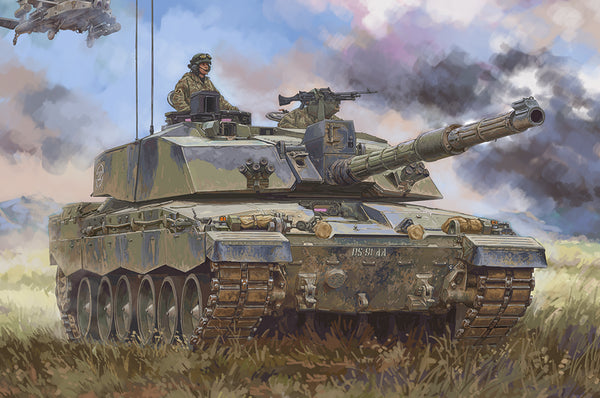 Hobby Boss 84852 British Challenger II MBT 1/48 Model Kit