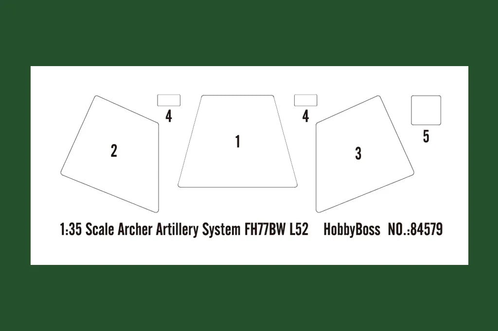 Hobby Boss 84579 Archer Artillery System FH77BW L52 1/35 Model Kit - A-Z Toy Hobby