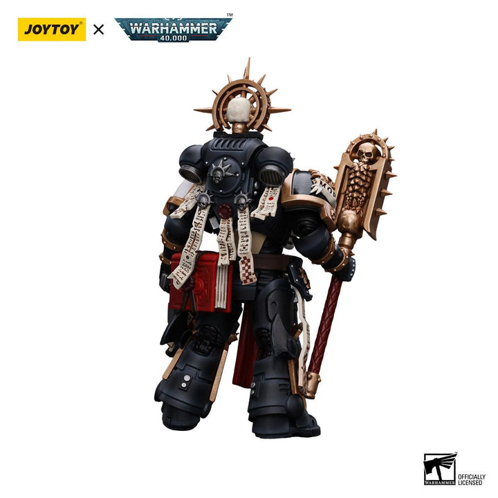 Joy Toy Warhammer 40K Ultramarines Chaplain (Indomitus) 1/18 Action Figure - A-Z Toy Hobby