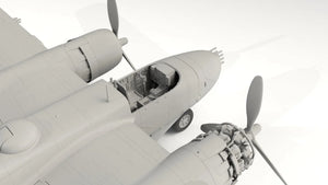 ICM 48285 A-26В Invader Pacific War Theater American Bomber 1/48 Model Kit - A-Z Toy Hobby