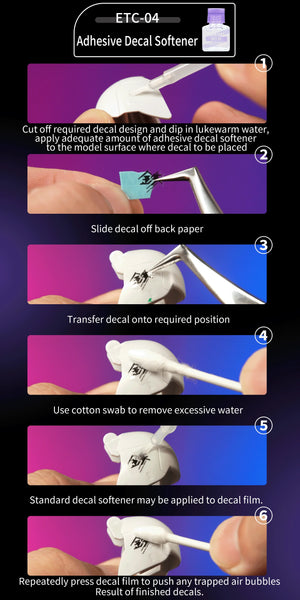 DSPIAE Decal Softener With Adhesive ETC-04 - A-Z Toy Hobby