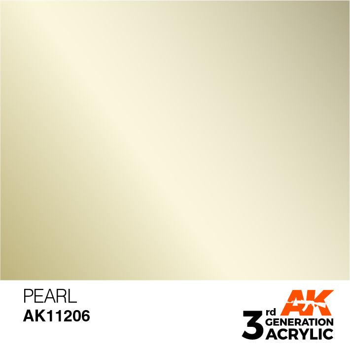 AK Interactive AK11206 3G Pearl Acrylic Paint 17ml - A-Z Toy Hobby