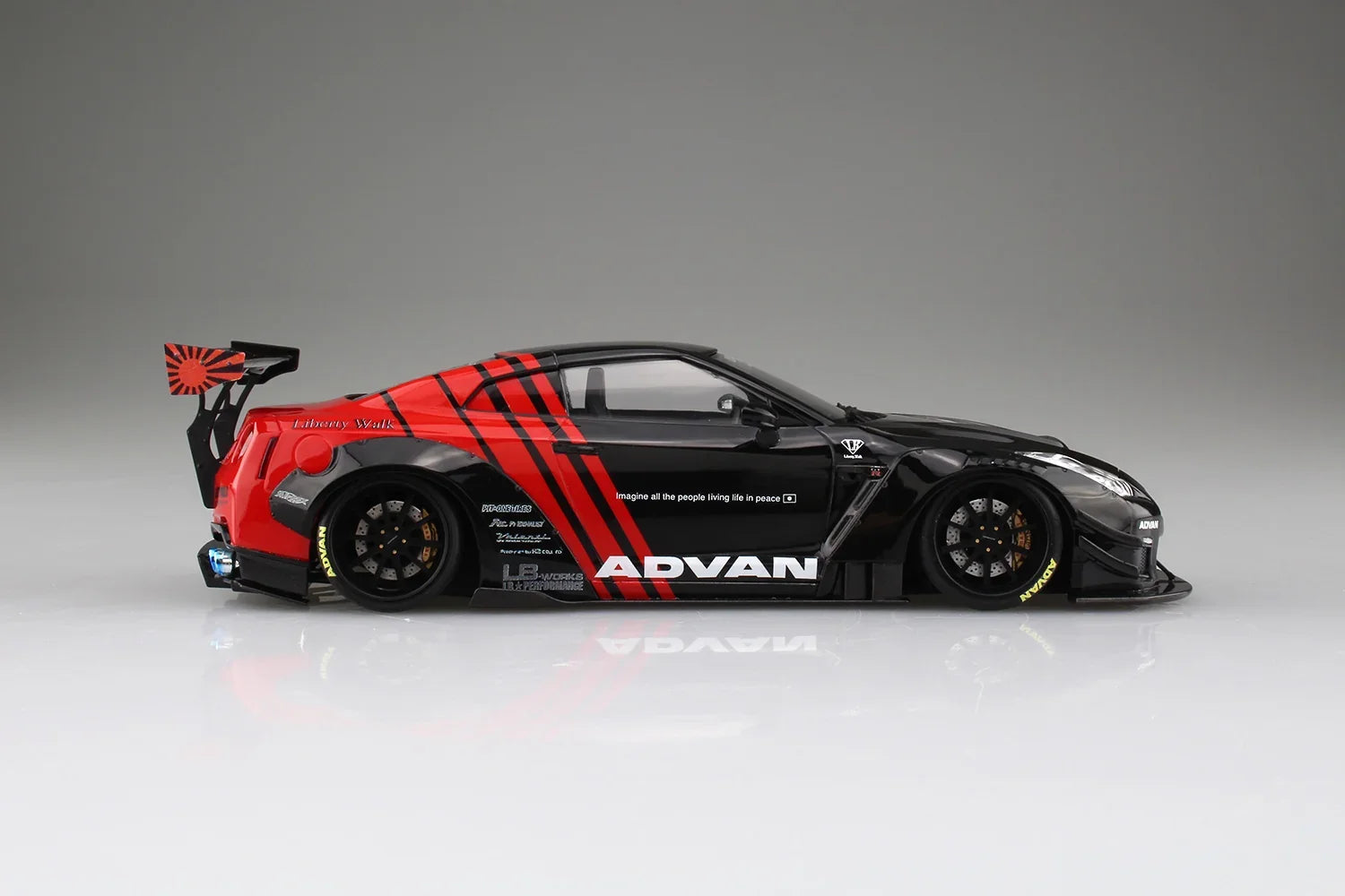 Aoshima LBWK 13 LB-Works R35 GT-R Type 2 Ver.2 1/24 Model Kit
