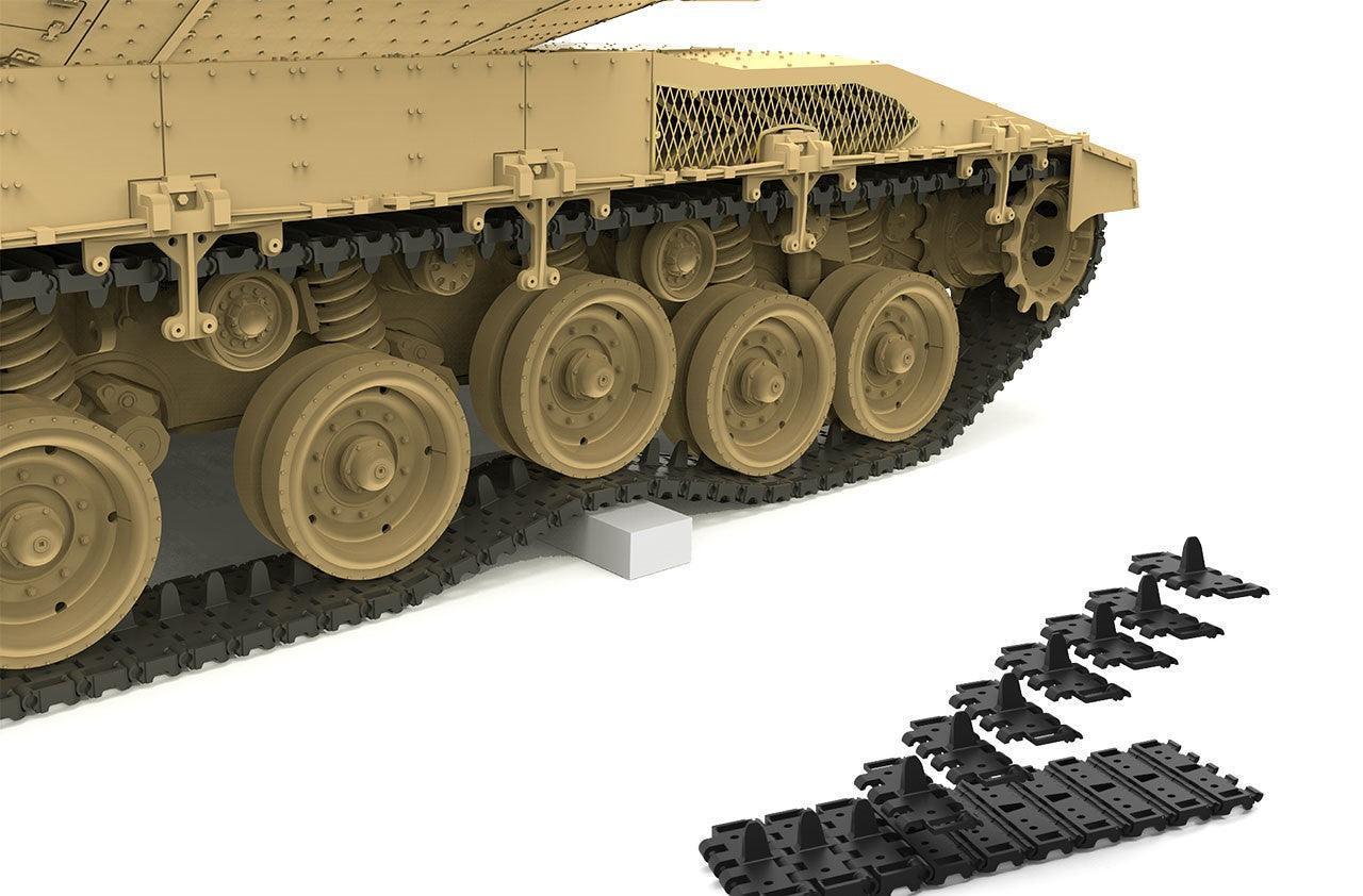 Meng TS-049 Israel Merkava Mk.4/4LIC w/Nochri-Kal Mine Roller System 1/35 Model Kit - A-Z Toy Hobby