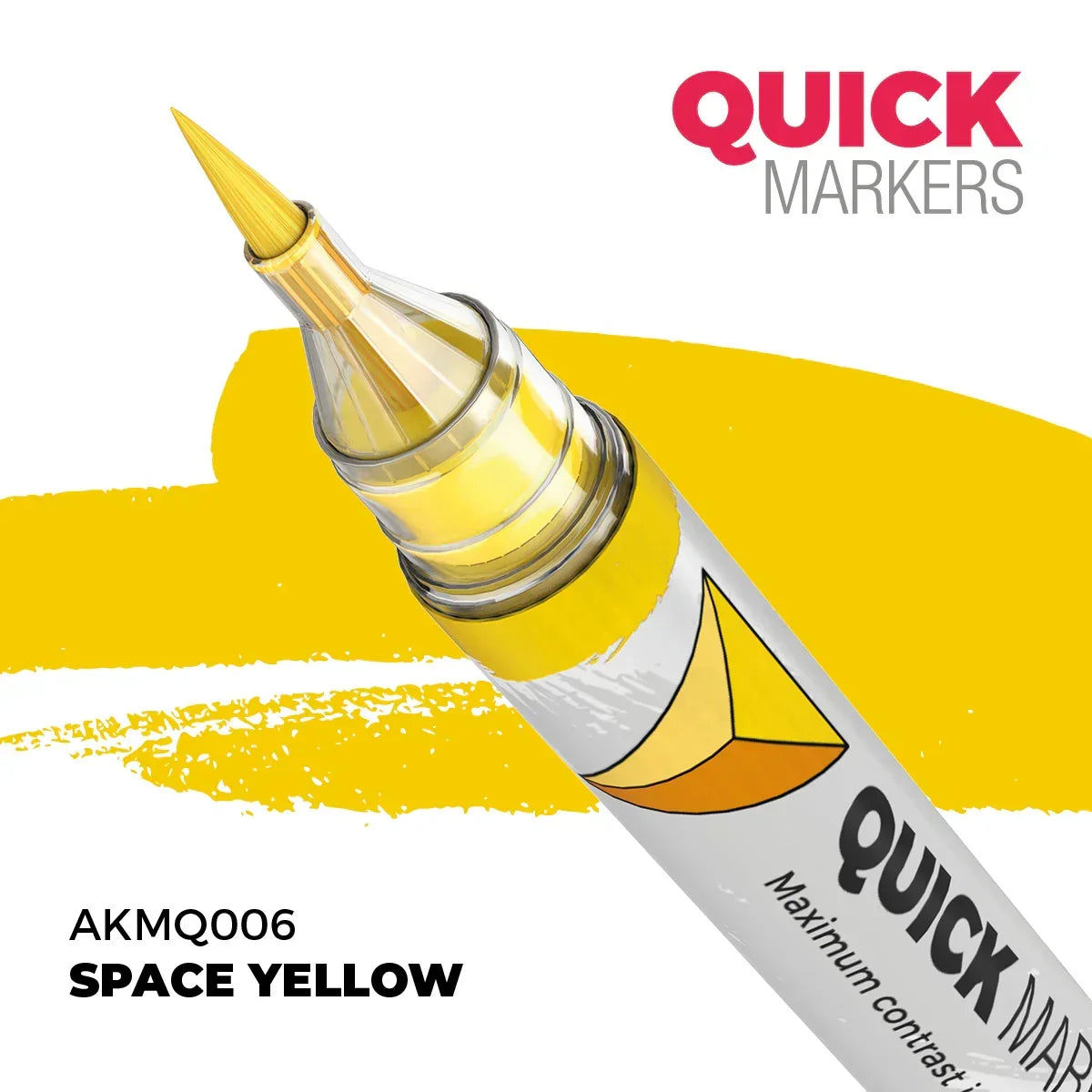 AK Interactive AKMQ006 Quick Markers Space Yellow